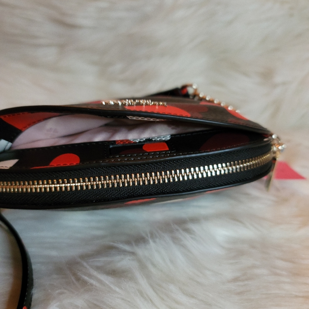 Kate Spade spencer celebration hearts small dome crossbody - Picture 5 of 8